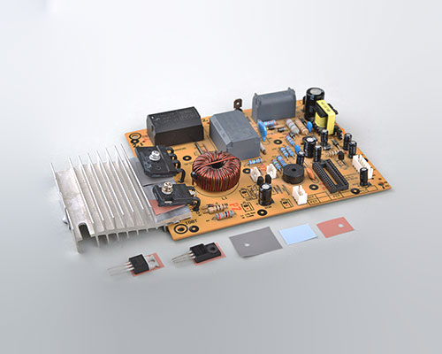 Thermal conductive silicone cloth